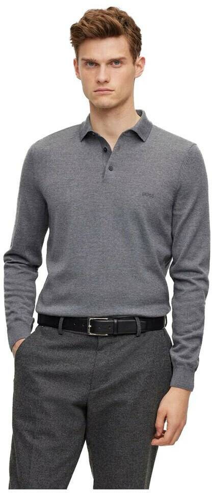 Hugo Boss Bono-L (50476357)Bono pullover (50476357) grey Jerséis hombre