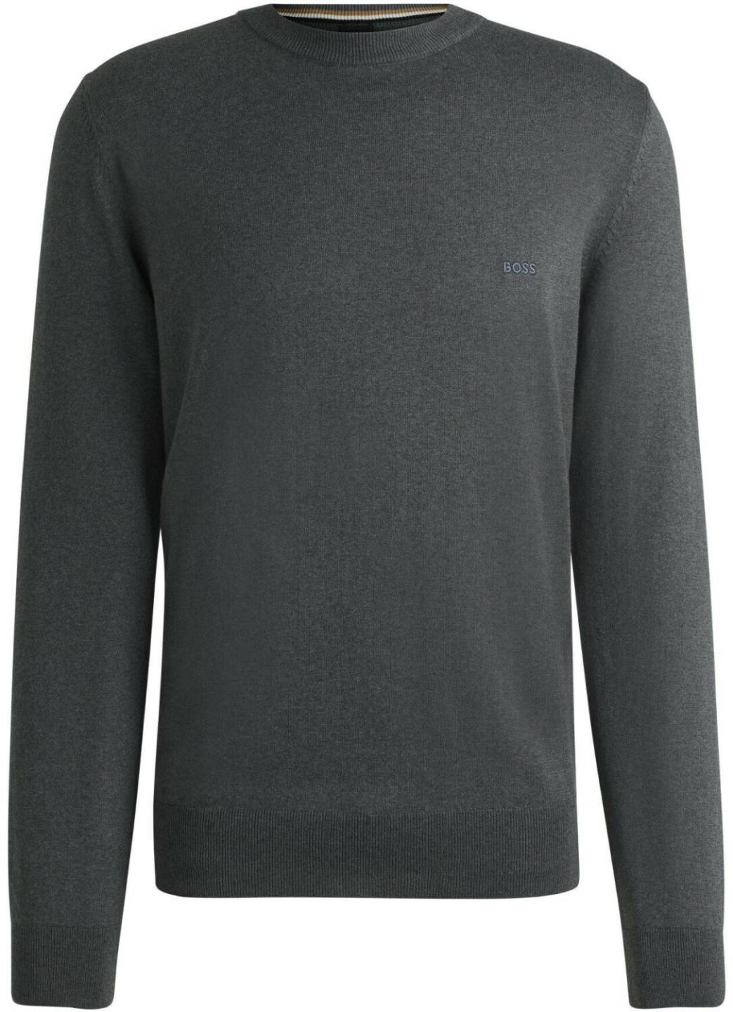 Hugo Boss Cotton Pullover with logo embroidery Pacas- 50506023 Jerséis hombre