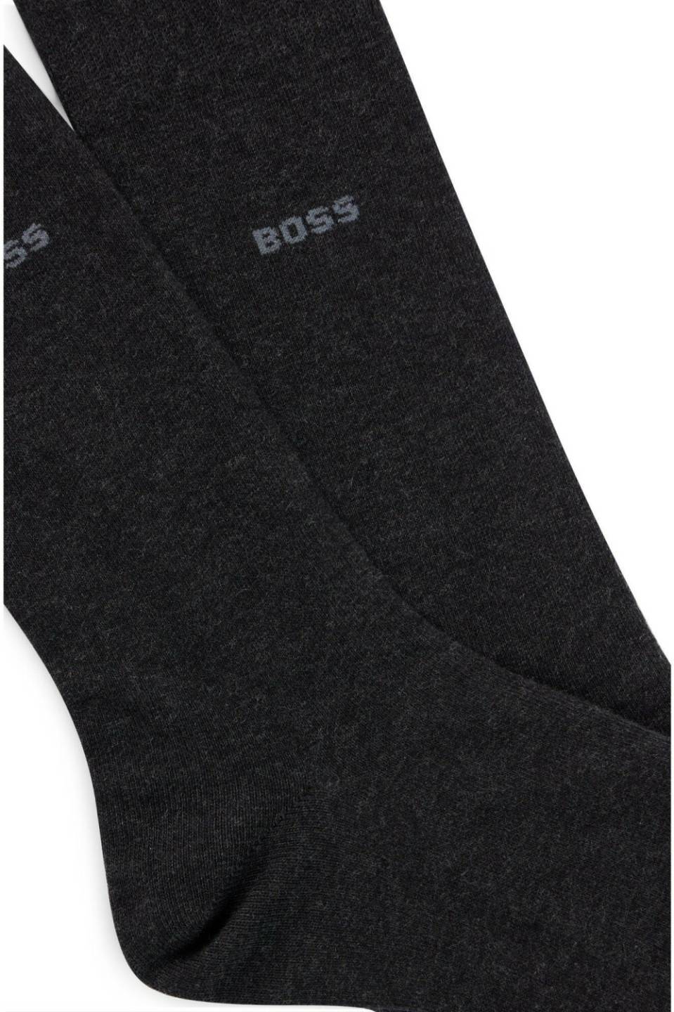 Medias y calcetines Hugo Boss Mid-high Socks Cotton-Mix 2P RS Uni CC 50516616 dark grey