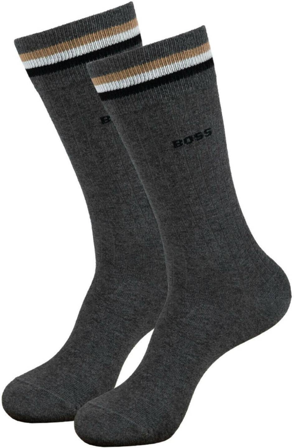 Hugo Boss Pairs Men's Tennis Socks RS Iconic CC Medias y calcetines