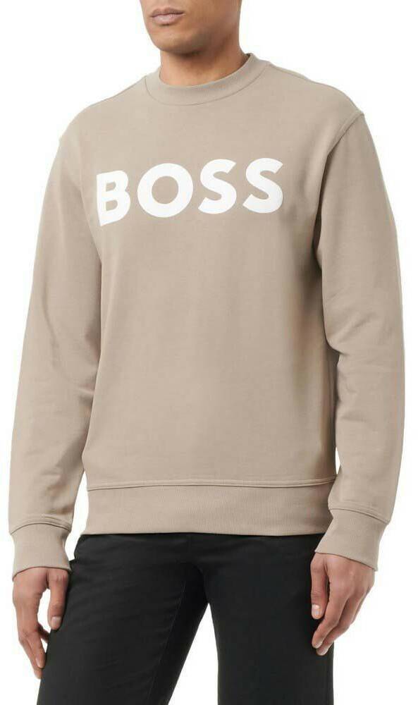 Jerséis hombre Hugo Boss WeBasicCrew open brown246