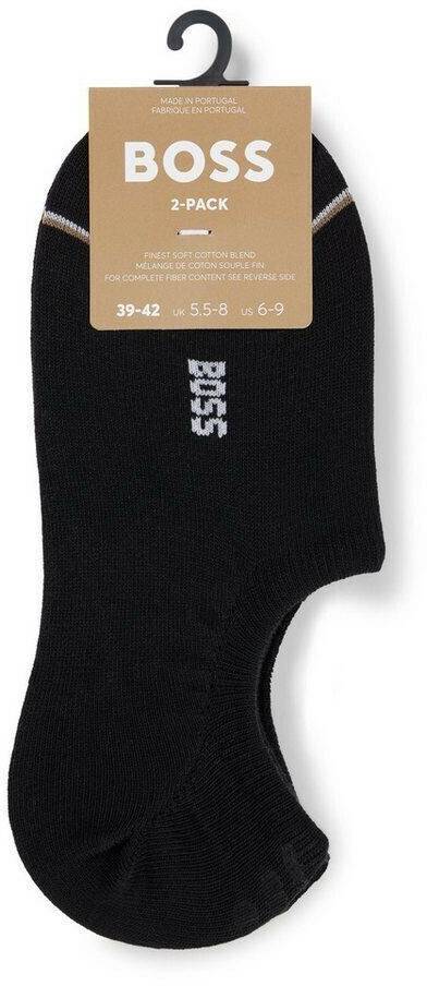 Medias y calcetines Hugo Boss 2-Pack ankle socks with ing 50502091 black