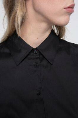 Blusas Hugo Boss The Fitted Shirt (50416895)black