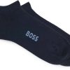 Medias y calcetines Hugo Boss 2-Pack Ankle Socks with Logo Details 50521549 dark blue