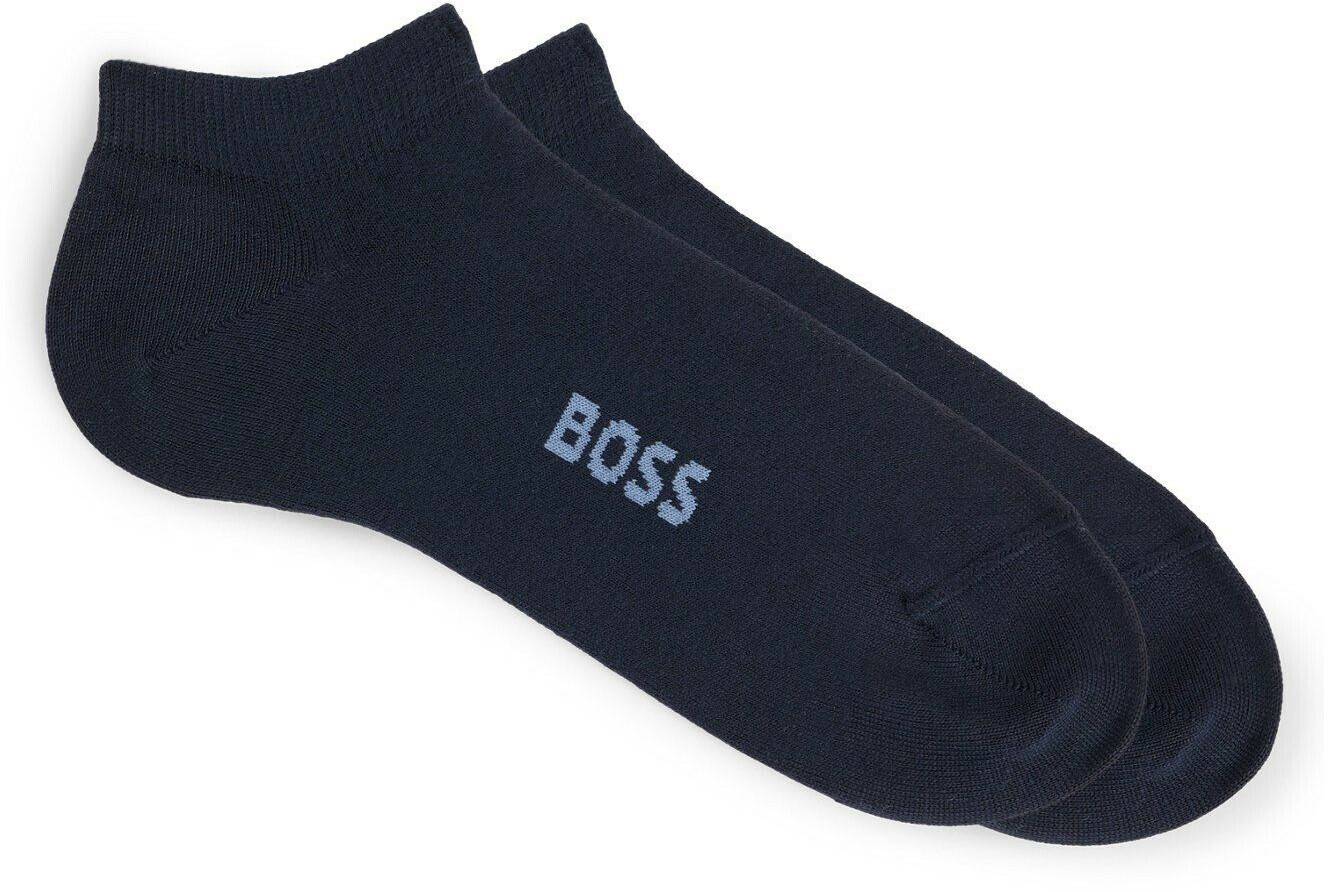 Medias y calcetines Hugo Boss 2-Pack Ankle Socks with Logo Details 50521549 dark blue