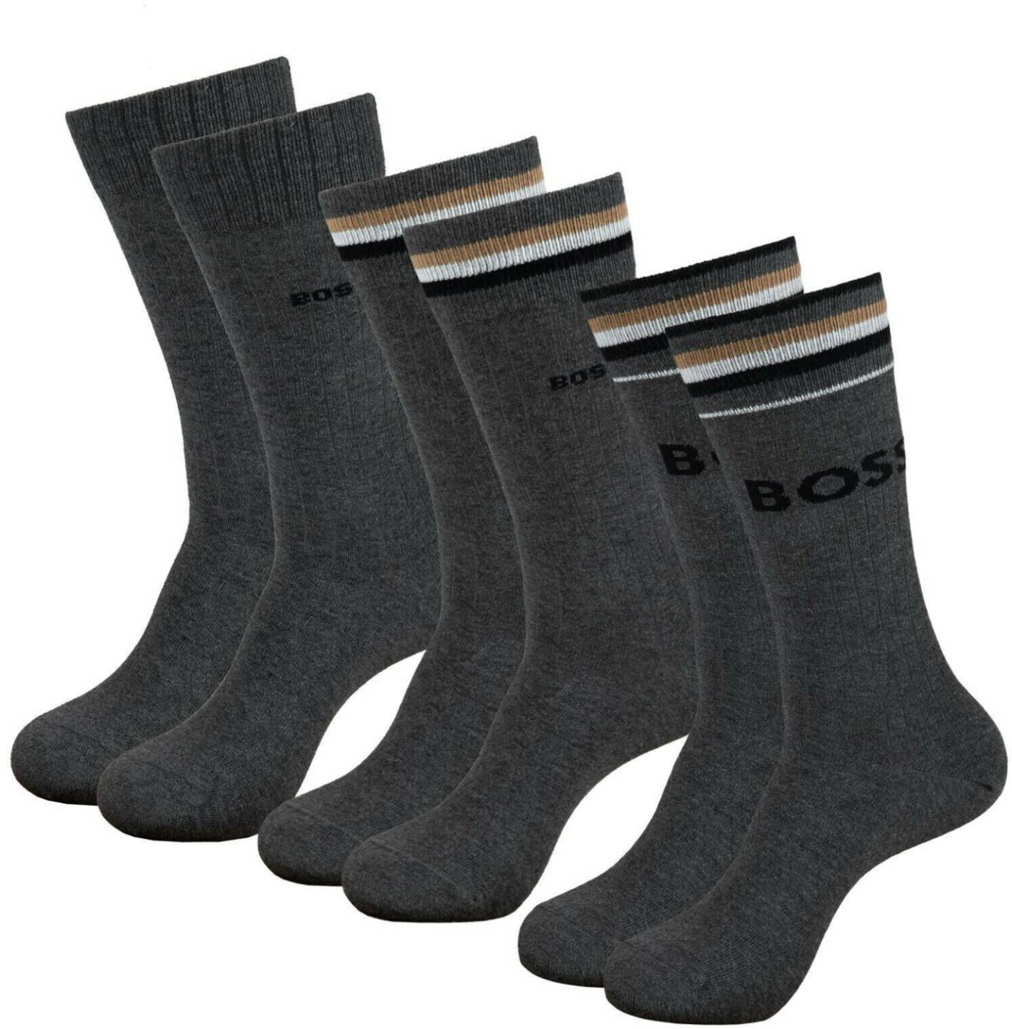 Hugo Boss Pairs Men's Tennis Socks RS Iconic CC Medias y calcetines