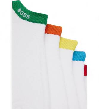 Hugo Boss Pack of pairs of white socks 50473144 Medias y calcetines